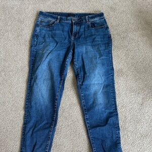 Talbots Blue Skinny Jeans Classic Denim Style